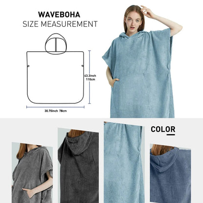 Surf Poncho Beach Towel
