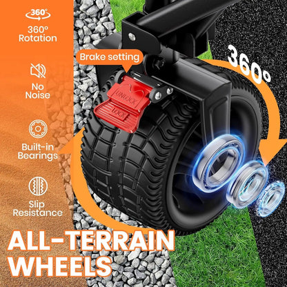 Collapsible Beach Wagon Carts Foldable 570LBS