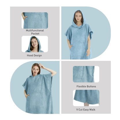 Surf Poncho Beach Towel