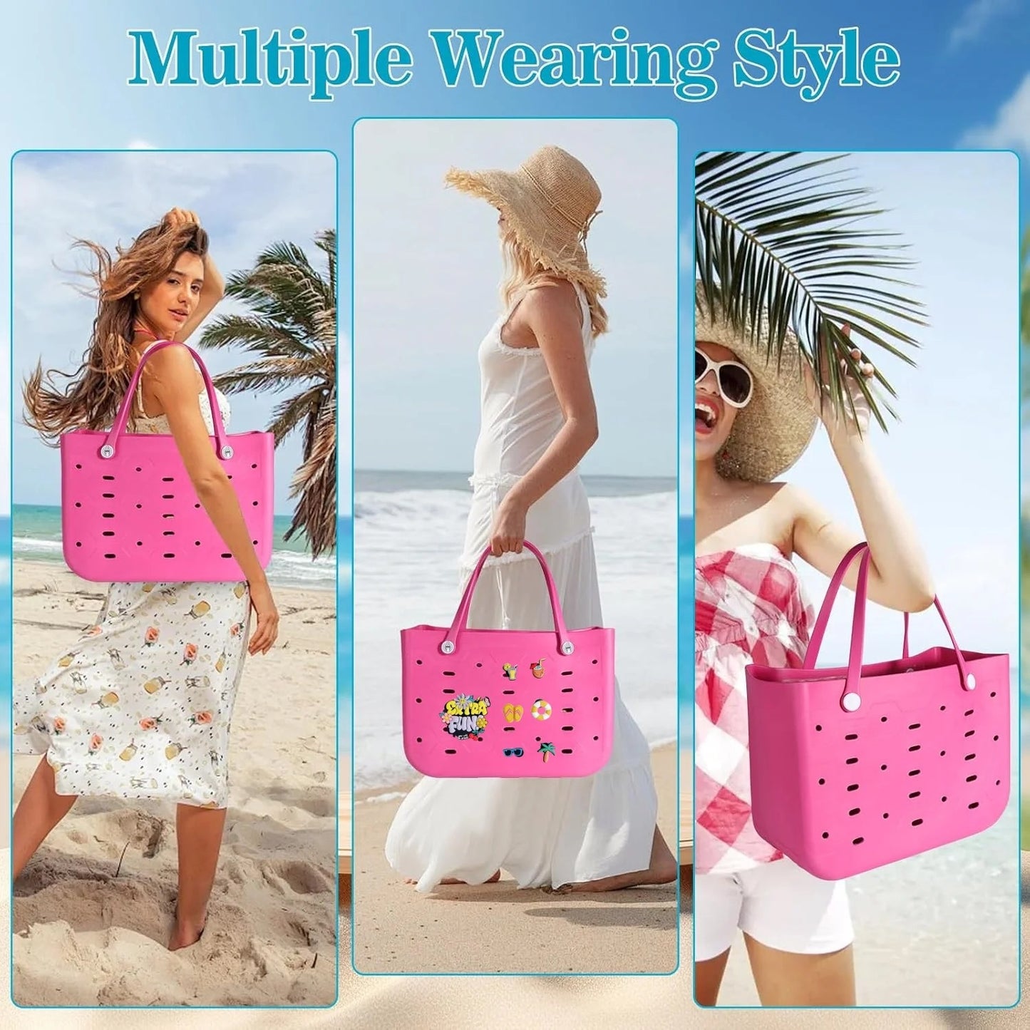 Tote Beach Bag Fashion EVA Waterproof